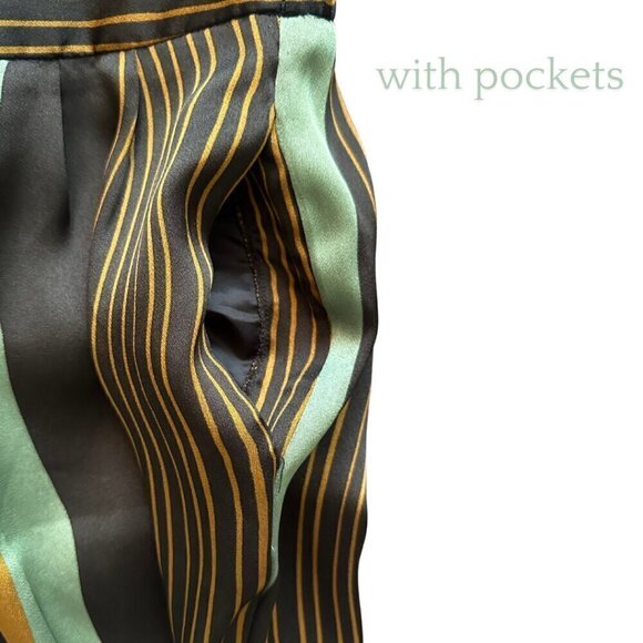 Zara Striped Women's Trousers - Picture 4 of 7